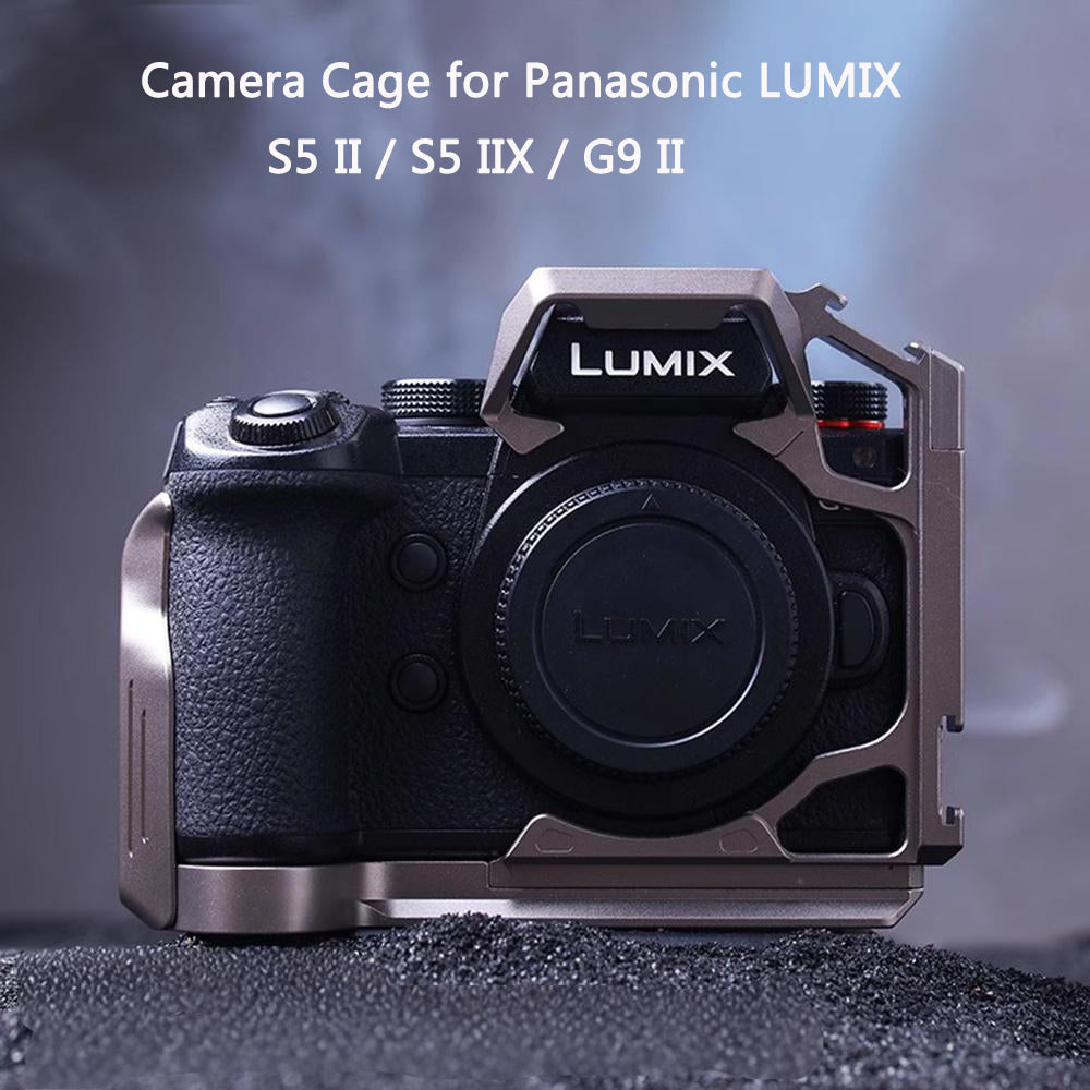 Camera Cage for Panasonic LUMIX S5 II / S5 IIX / G9 II
