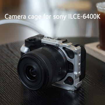 Camera cage for sony ILCE-6400K/6300