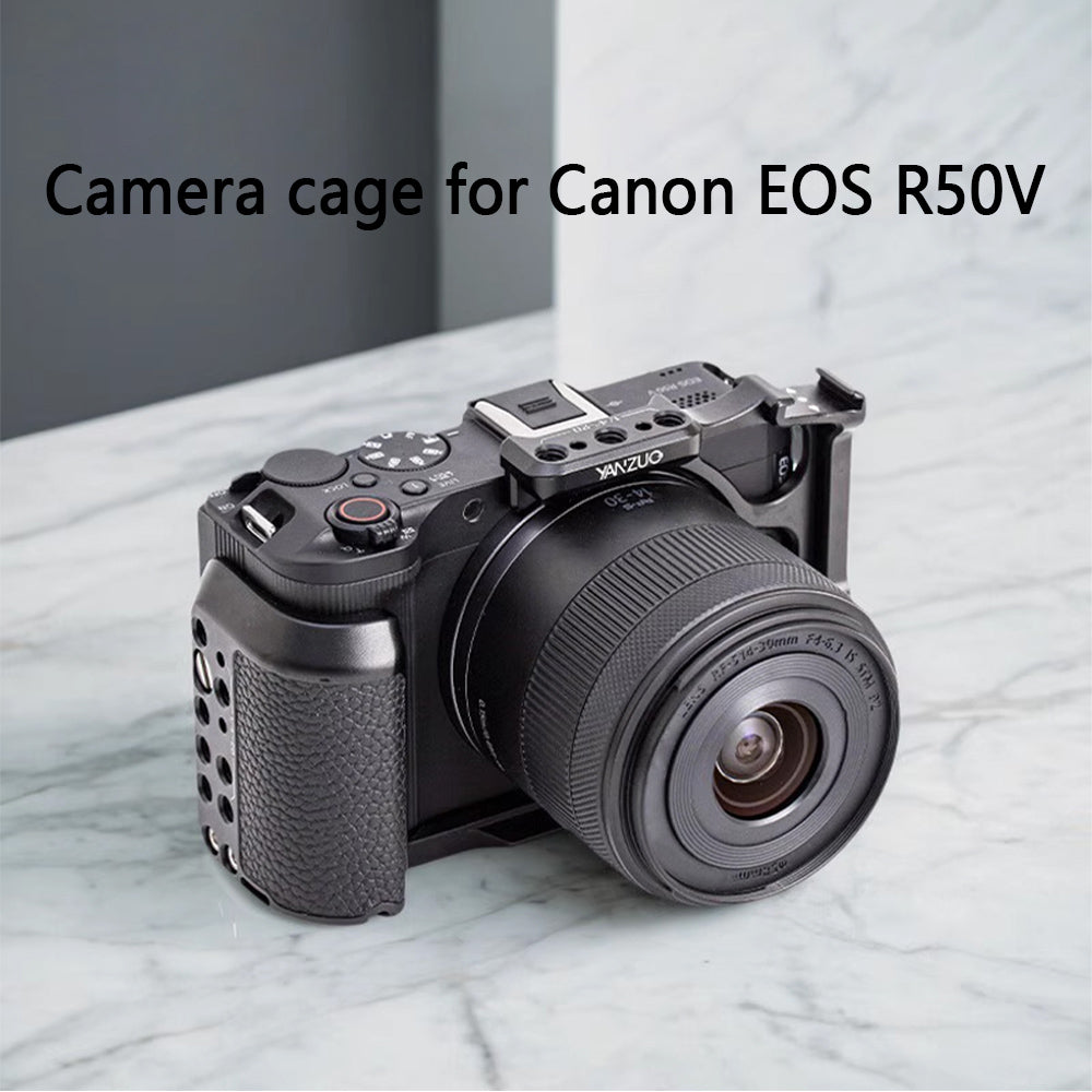 Camera cage for Canon EOS R50V