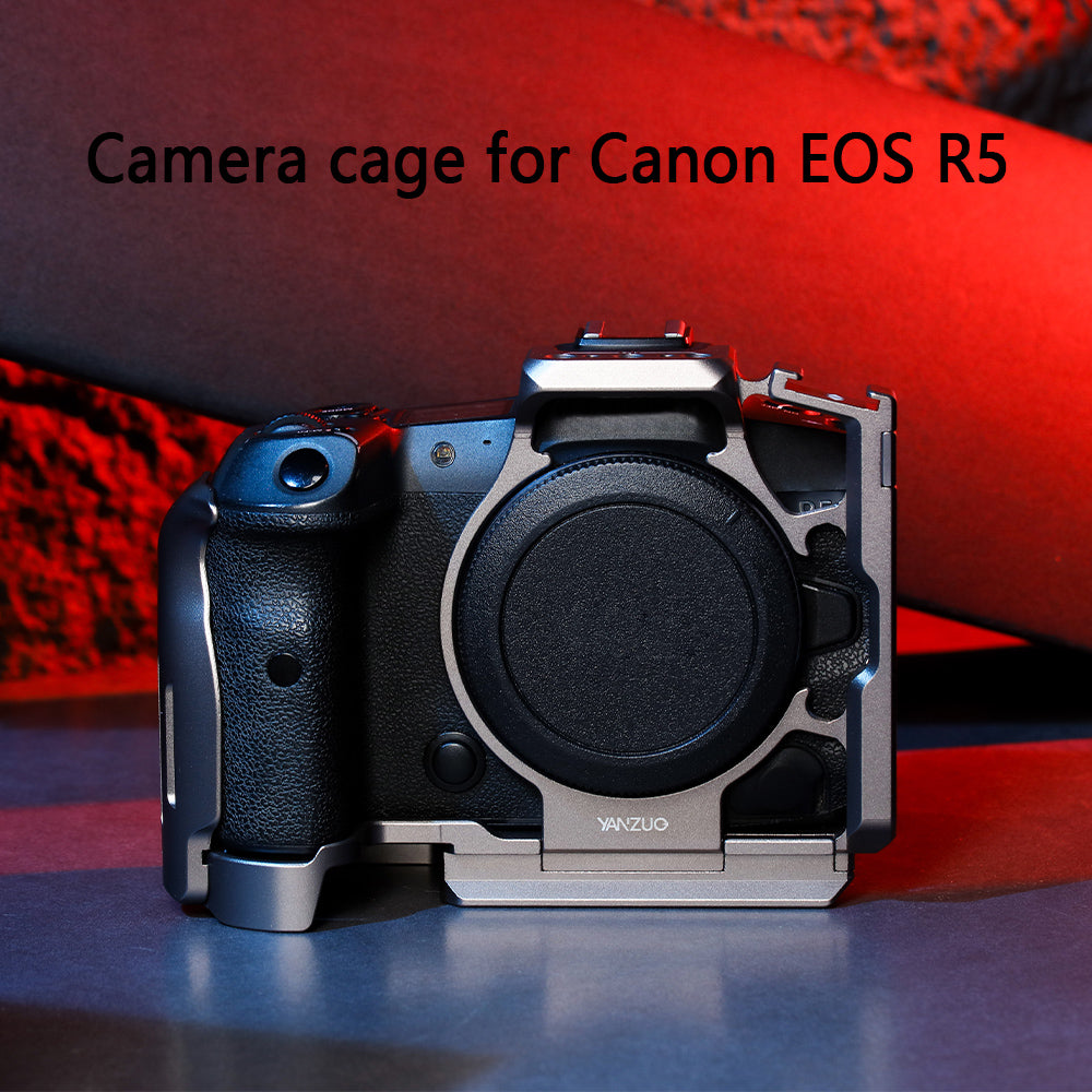 Camera cage for Canon EOS R5/R5C