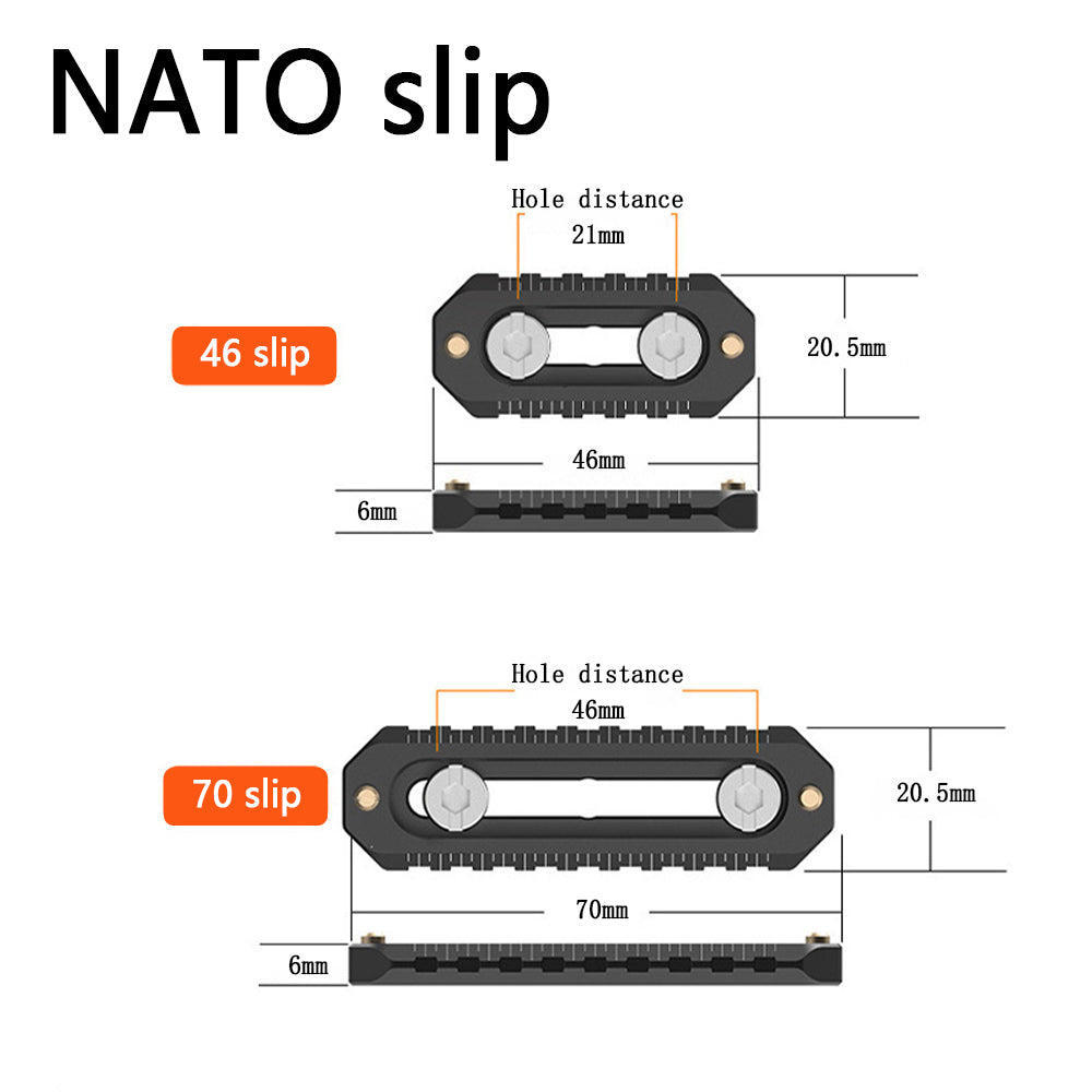 NATO rails photography accessories