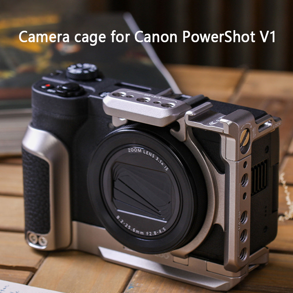 Camera cage for Canon EOS  Powershot V1