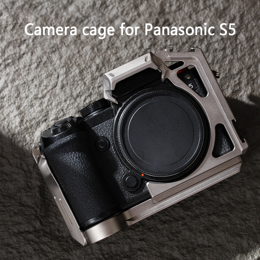 Camera cage for Panasonic LUMIX S5