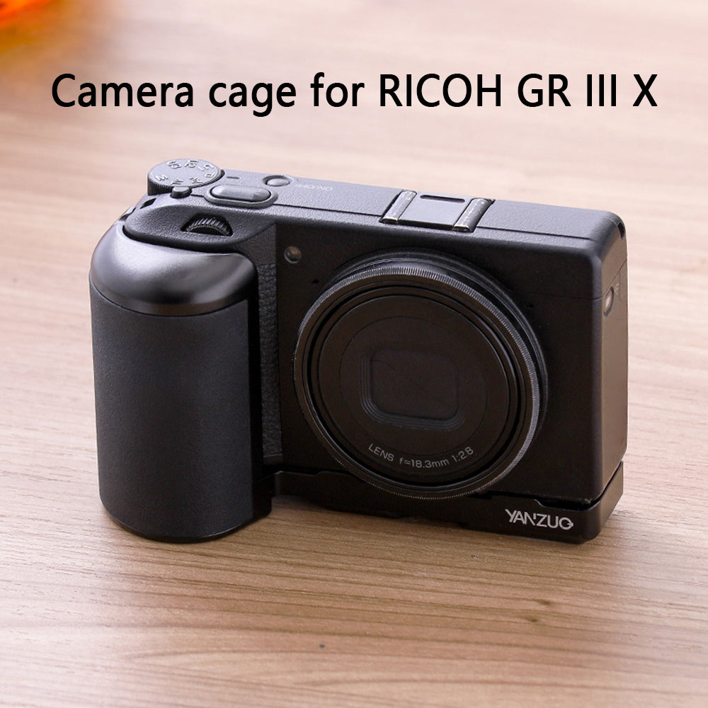 Camera cage for RICOH GR III/GR III X