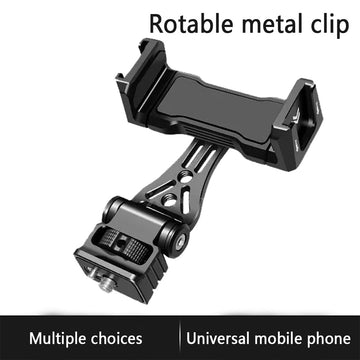Phone rotating mount suitable for camera cages