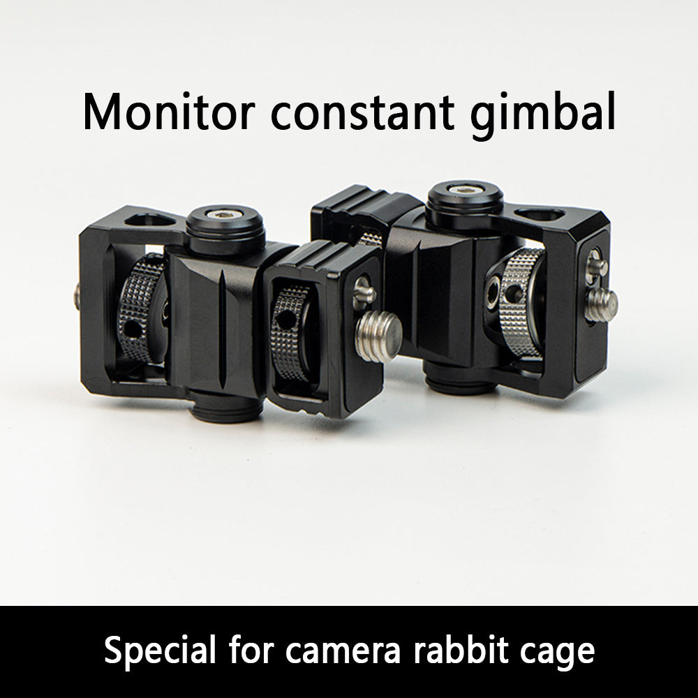 Dual 1/4 threaded tripod head    1/4 and 3/8 dual thread tripod head