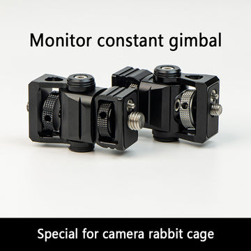 Dual 1/4 threaded tripod head    1/4 and 3/8 dual thread tripod head