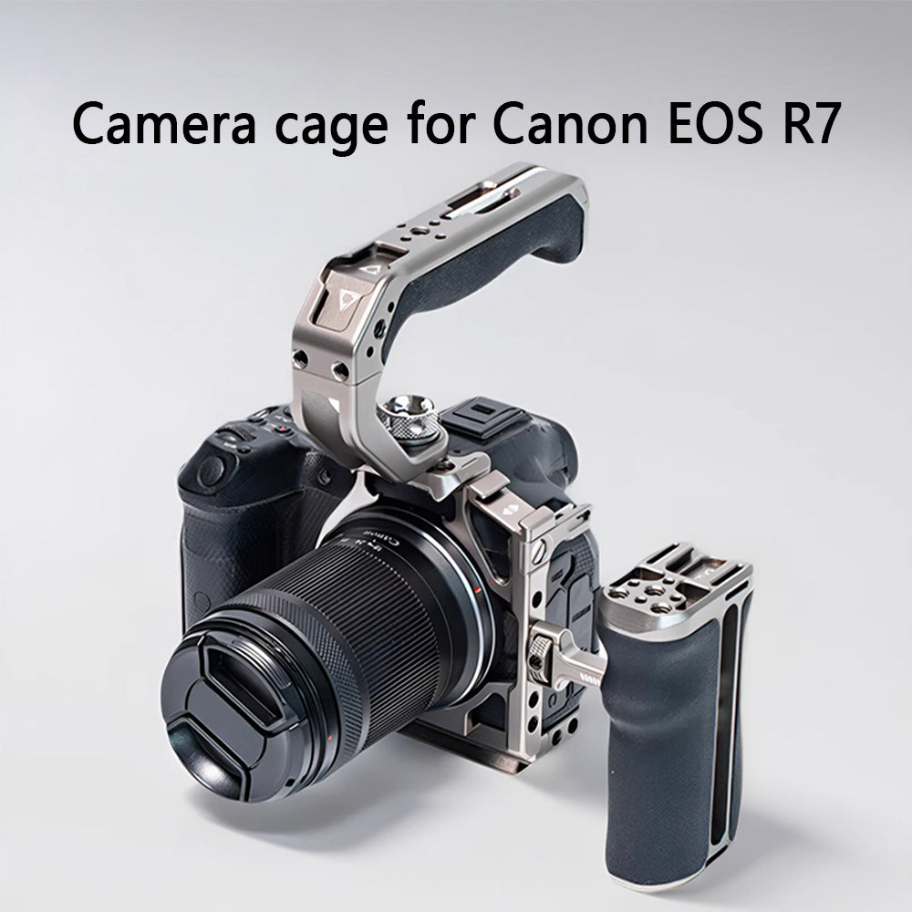 Camera cage for Canon EOS R7