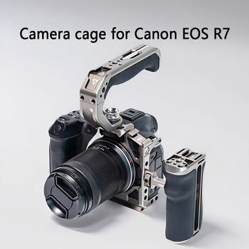 Camera cage for Canon EOS R7