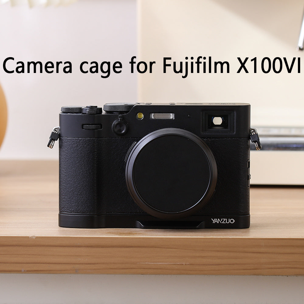 Camera cage for Fujifilm X100 VI base plate