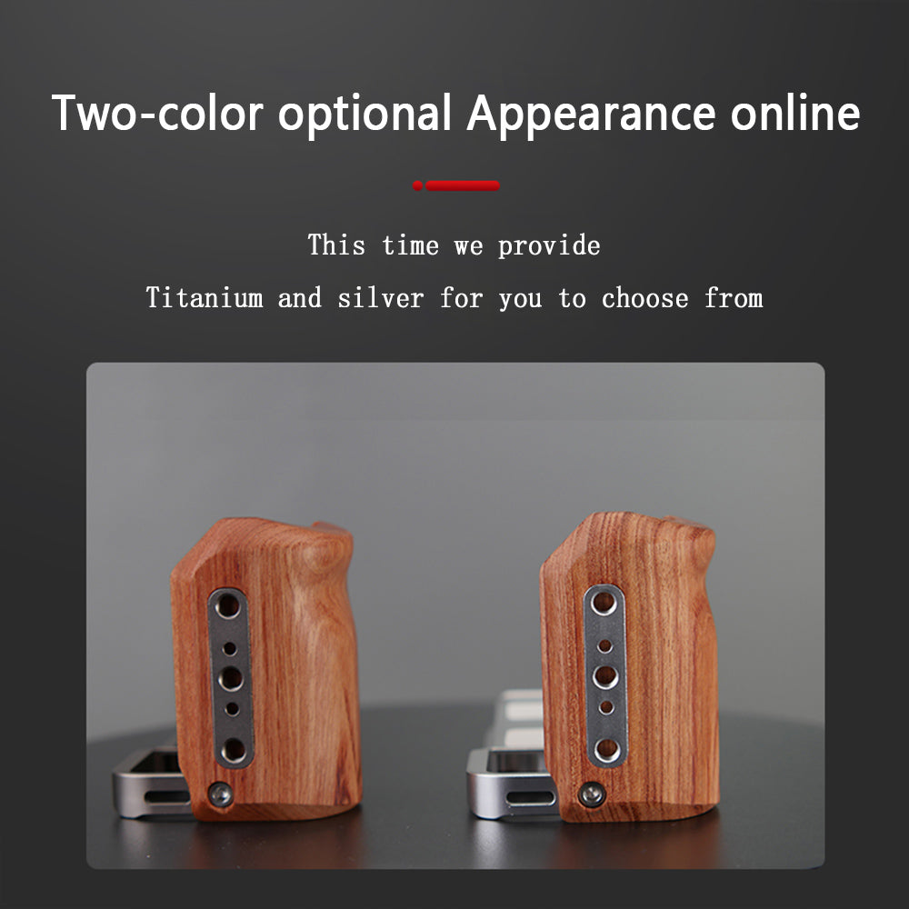 Wood grain base plate  Camera cage for sony ZV-E1