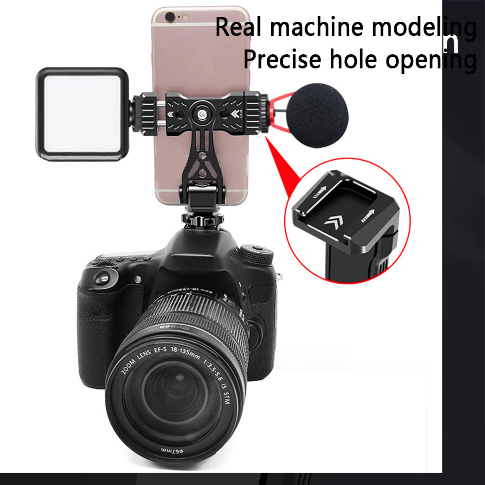 Phone rotating mount suitable for camera cages