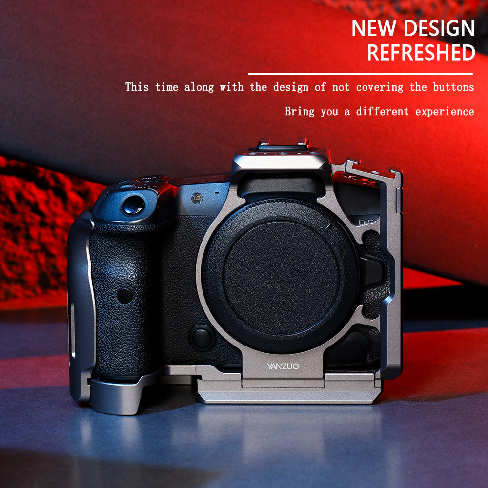 Camera cage for Canon EOS R5/R5C