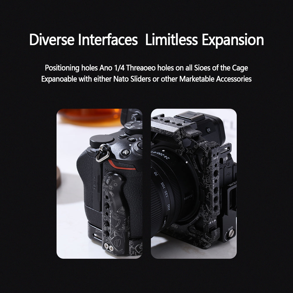 Camera cage for Nikon Z5 mark II