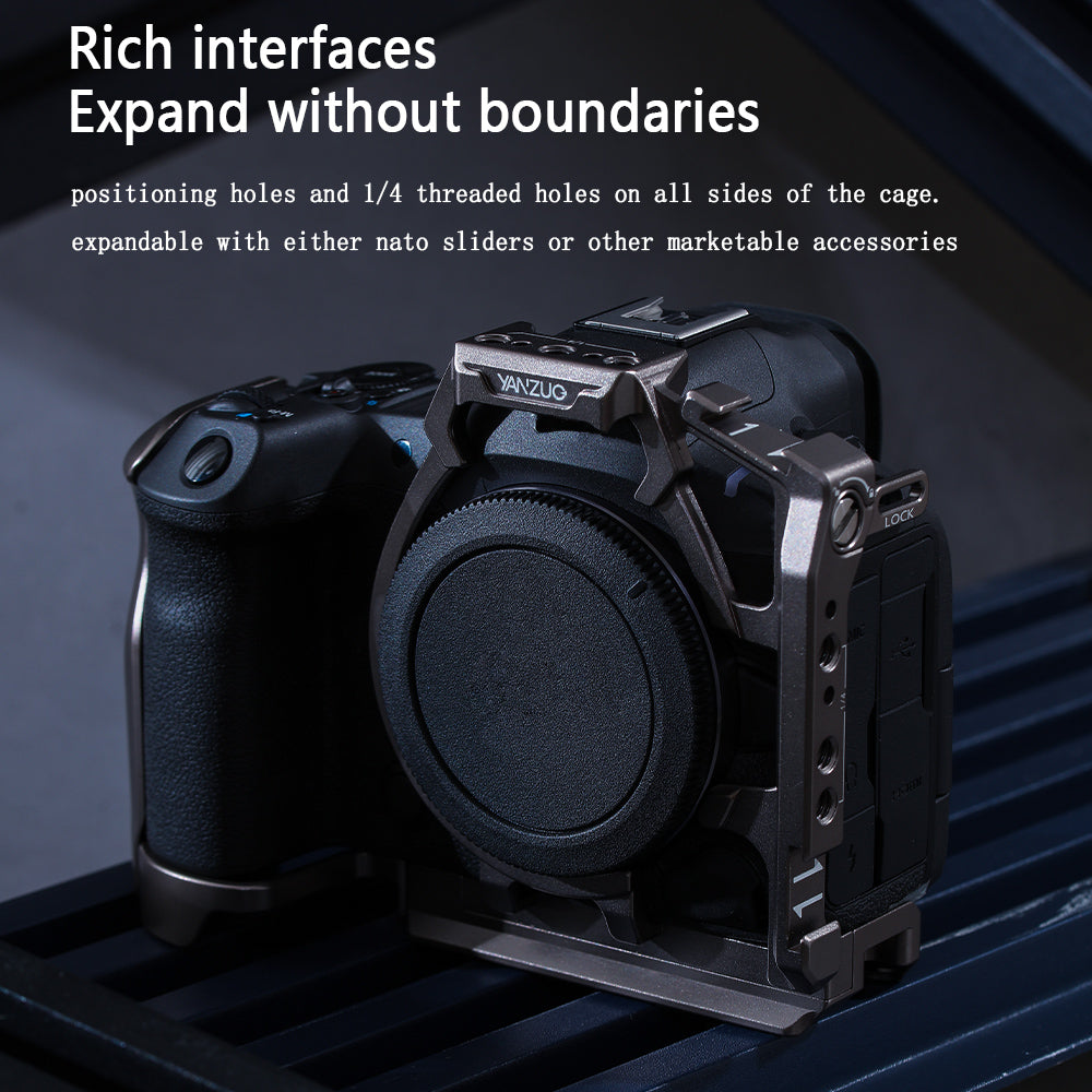 Camera cage for Canon EOS R5 mark II
