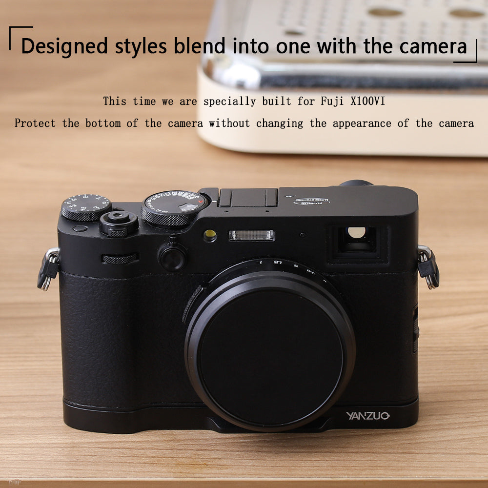 Camera cage for Fujifilm X100 VI base plate