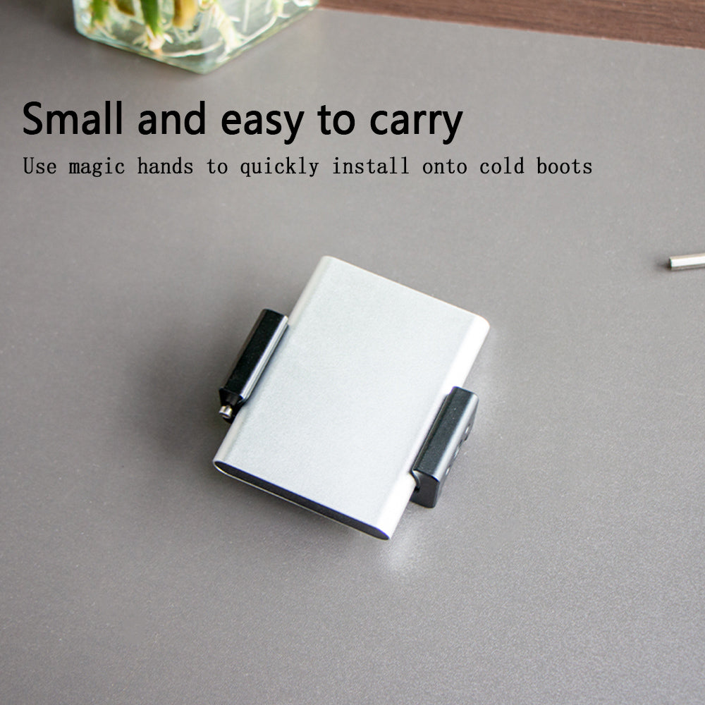 Camera rabbit cage hard drive clamp