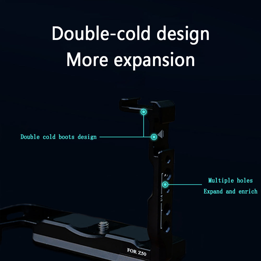 Camera cage for Nikon Z50