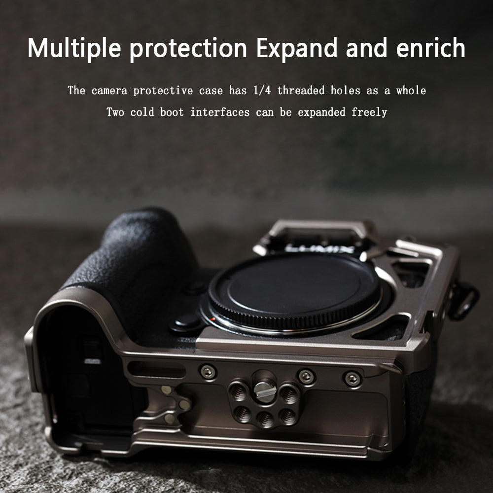 Camera cage for Panasonic LUMIX S5
