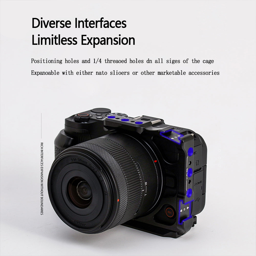 Camera cage for Canon EOS R50V