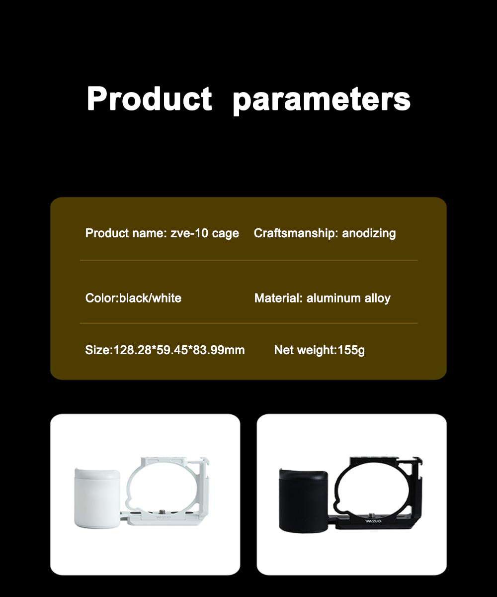 Camera Cage for sony ZV-E10